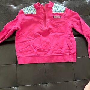 Vineyard vines, pink zip up